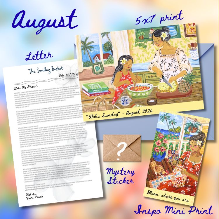 The Sunday Basket Mail Club