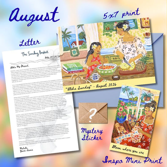 Mail Club August Edition