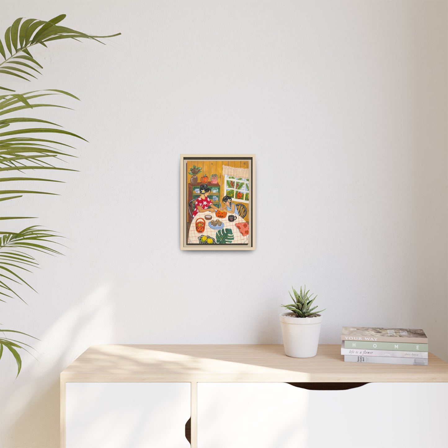 Hilo Halloween - Framed Matte Canvas Art