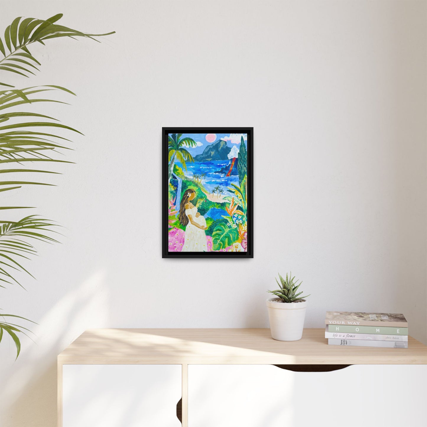Babymoon in Big Island - Canvas Wall Art