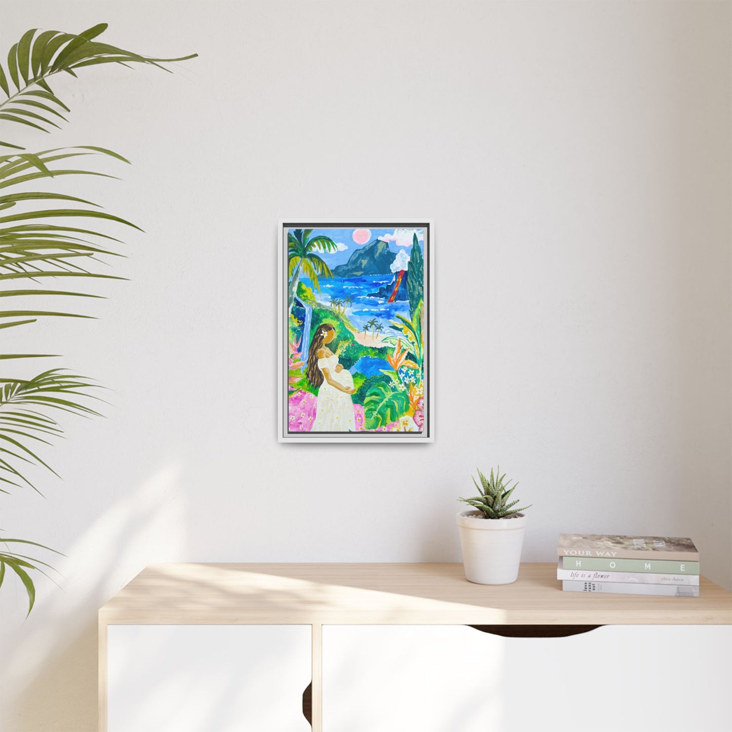 Babymoon in Big Island - Canvas Wall Art