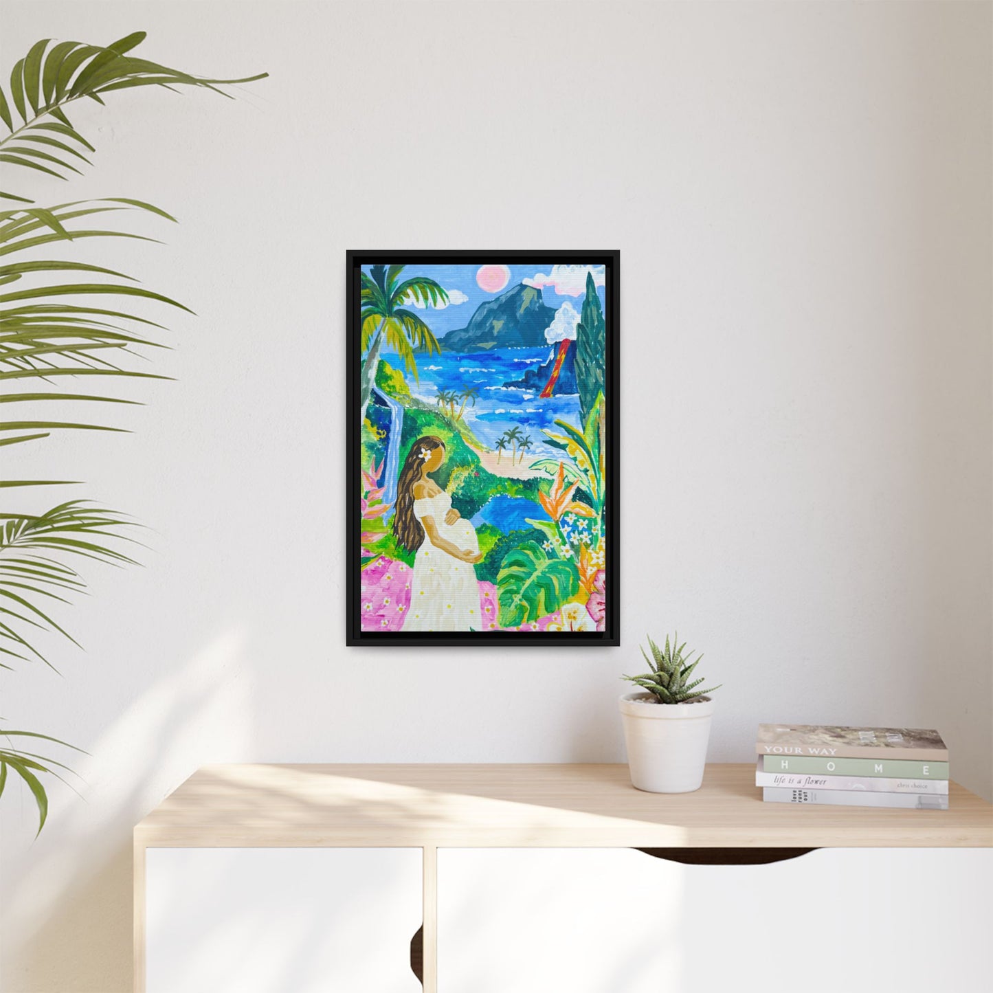 Babymoon in Big Island - Canvas Wall Art