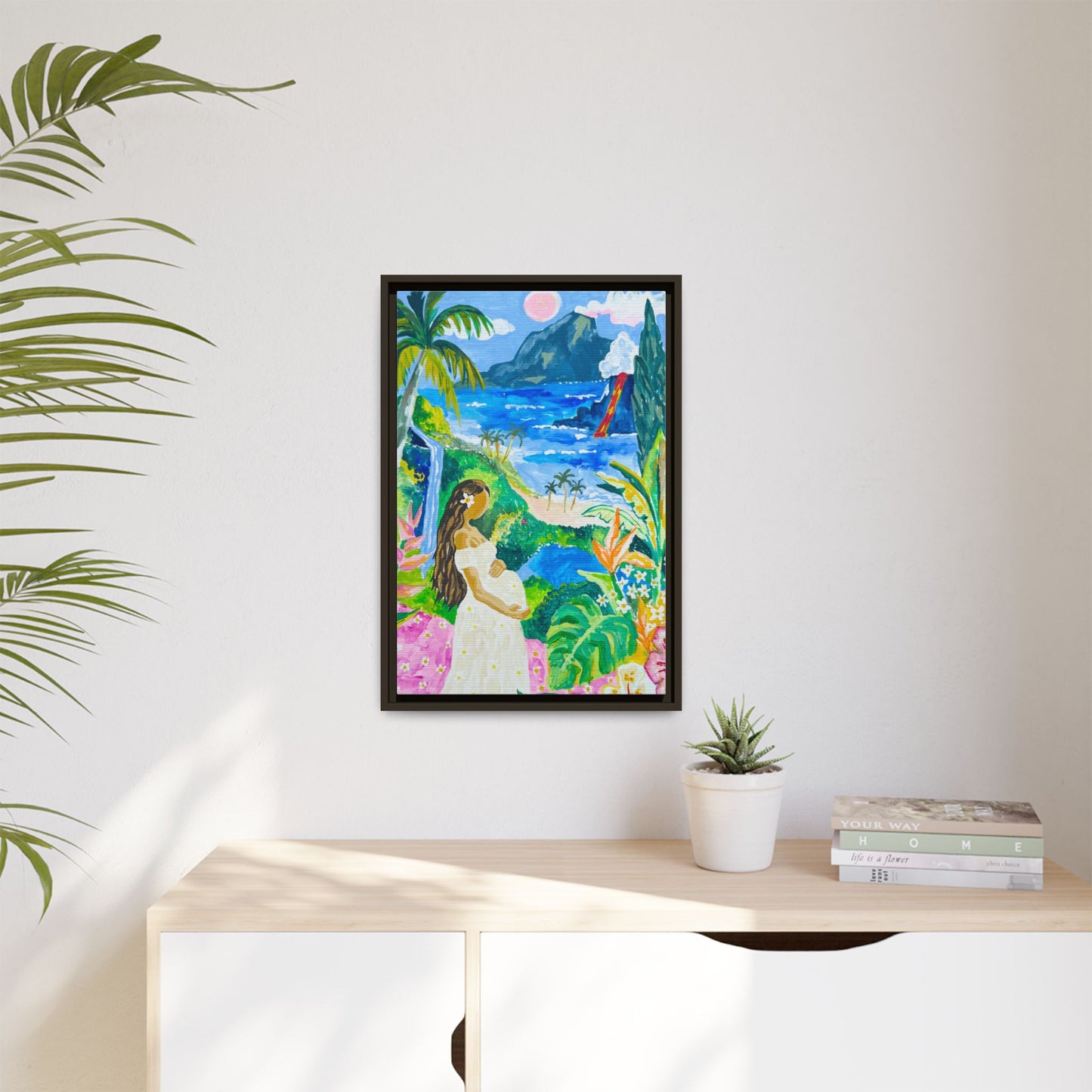 Babymoon in Big Island - Canvas Wall Art