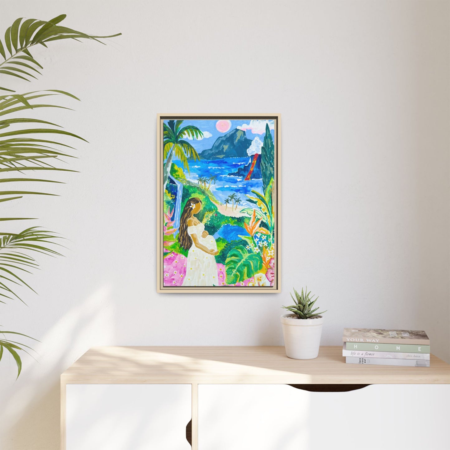 Babymoon in Big Island - Canvas Wall Art