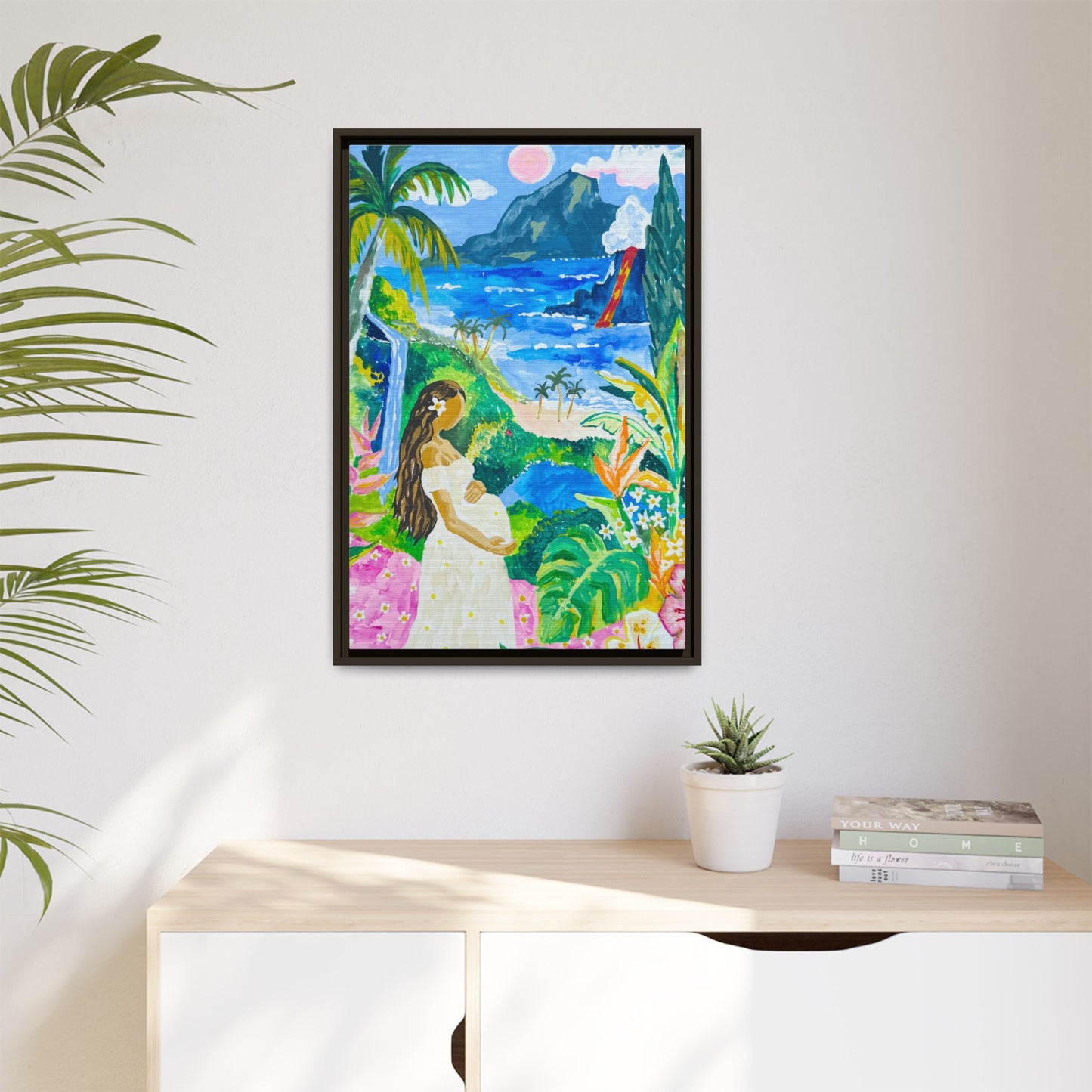 Babymoon in Big Island - Canvas Wall Art
