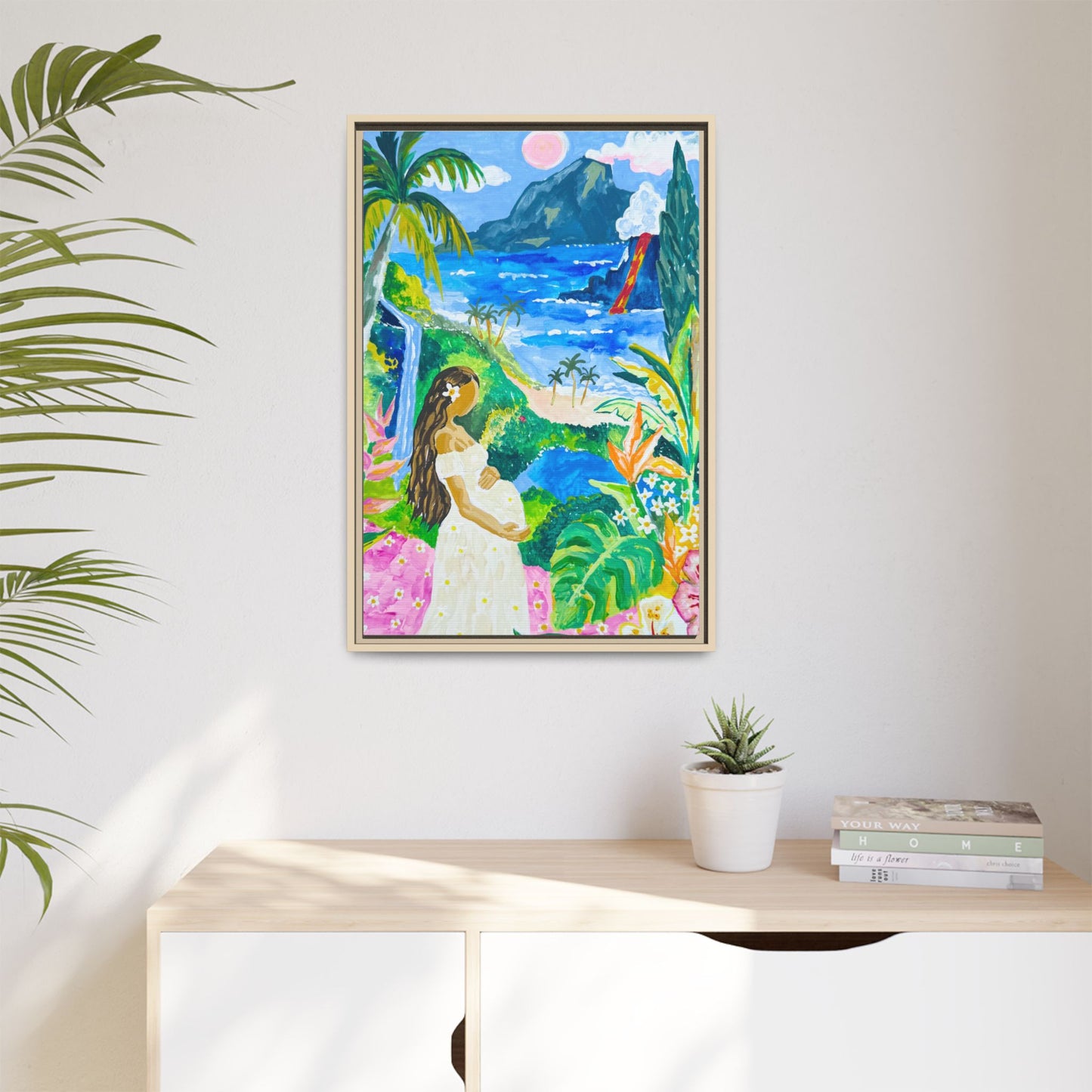 Babymoon in Big Island - Canvas Wall Art
