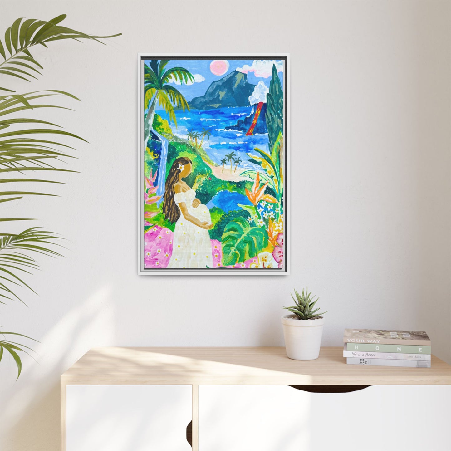 Babymoon in Big Island - Canvas Wall Art