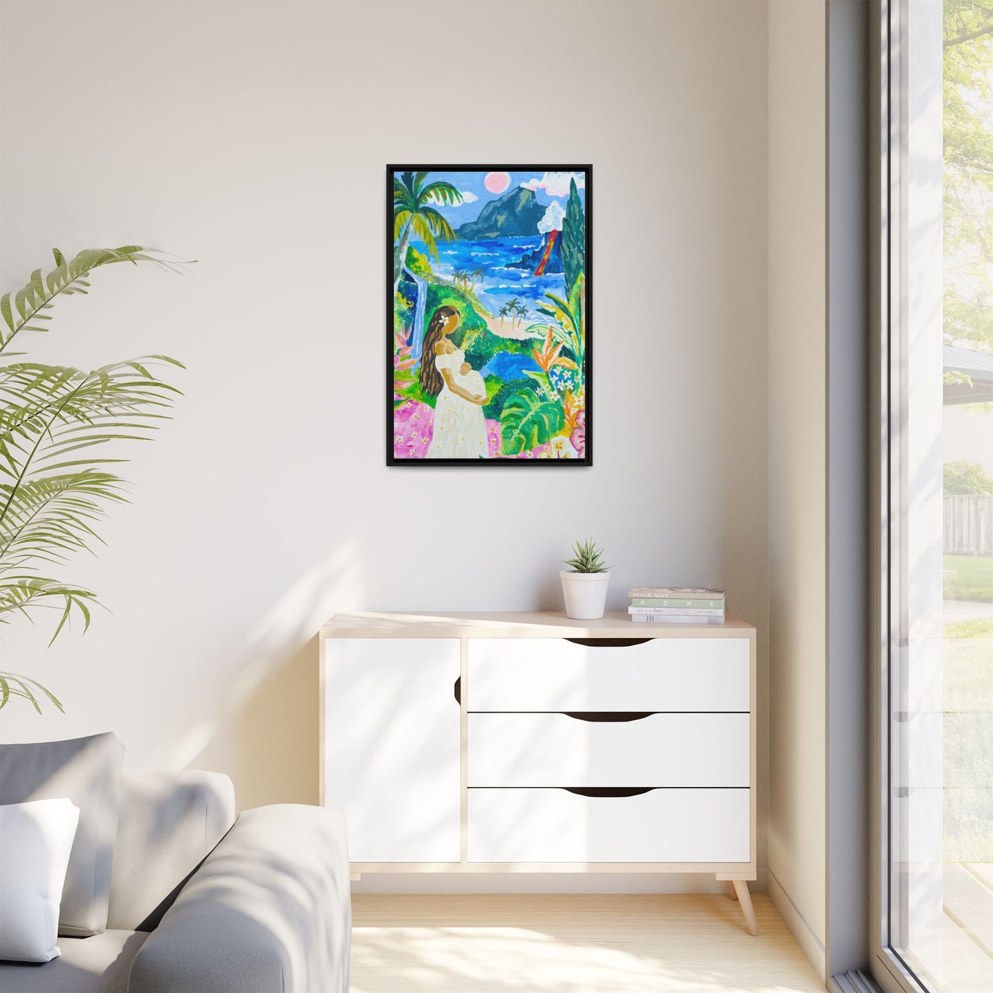 Babymoon in Big Island - Canvas Wall Art