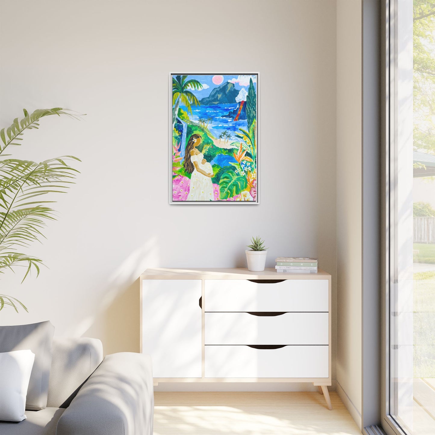 Babymoon in Big Island - Canvas Wall Art