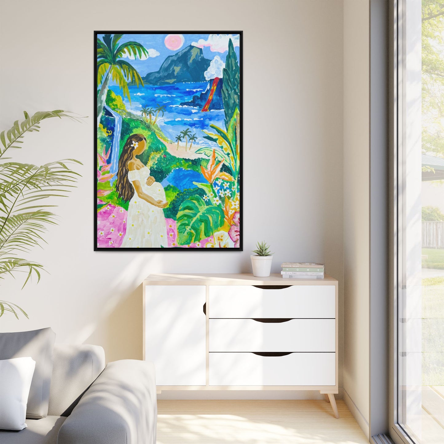 Babymoon in Big Island - Canvas Wall Art