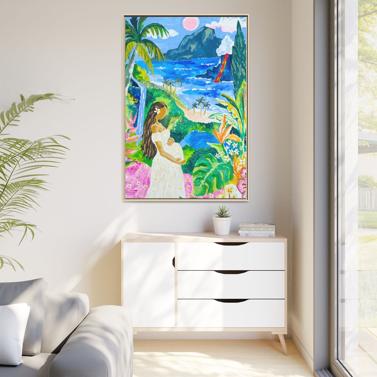 Babymoon in Big Island - Canvas Wall Art