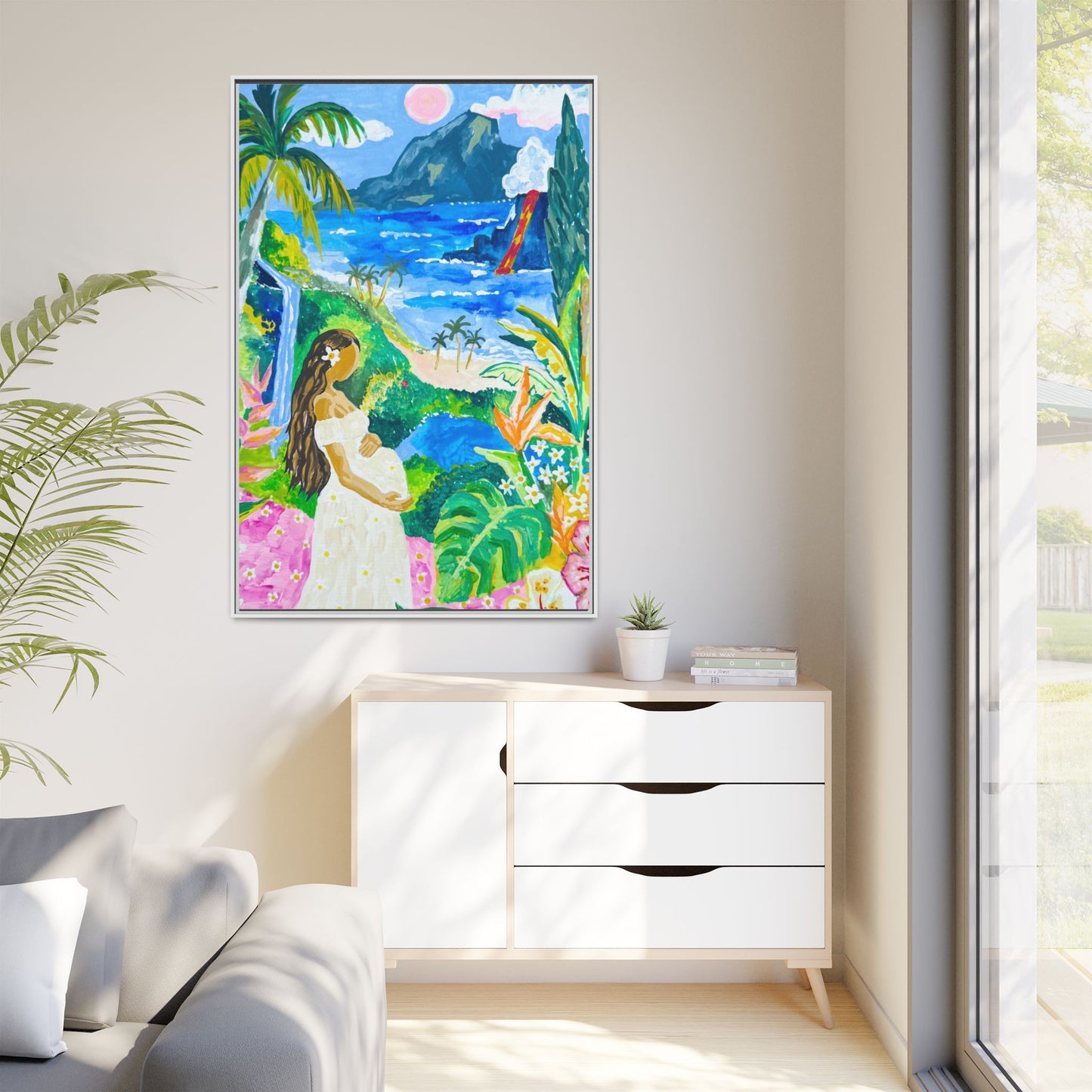 Babymoon in Big Island - Canvas Wall Art