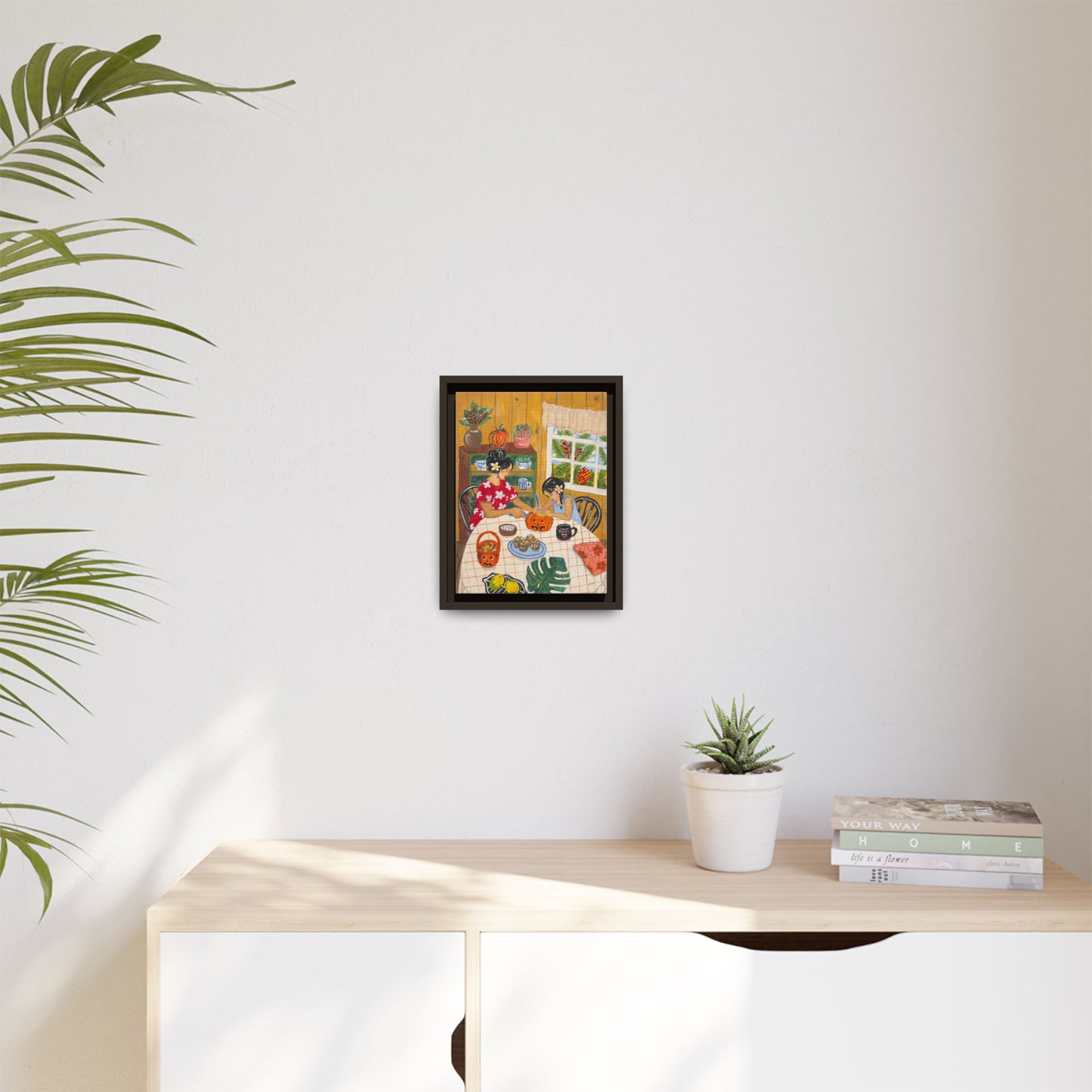 Hilo Halloween - Framed Matte Canvas Art