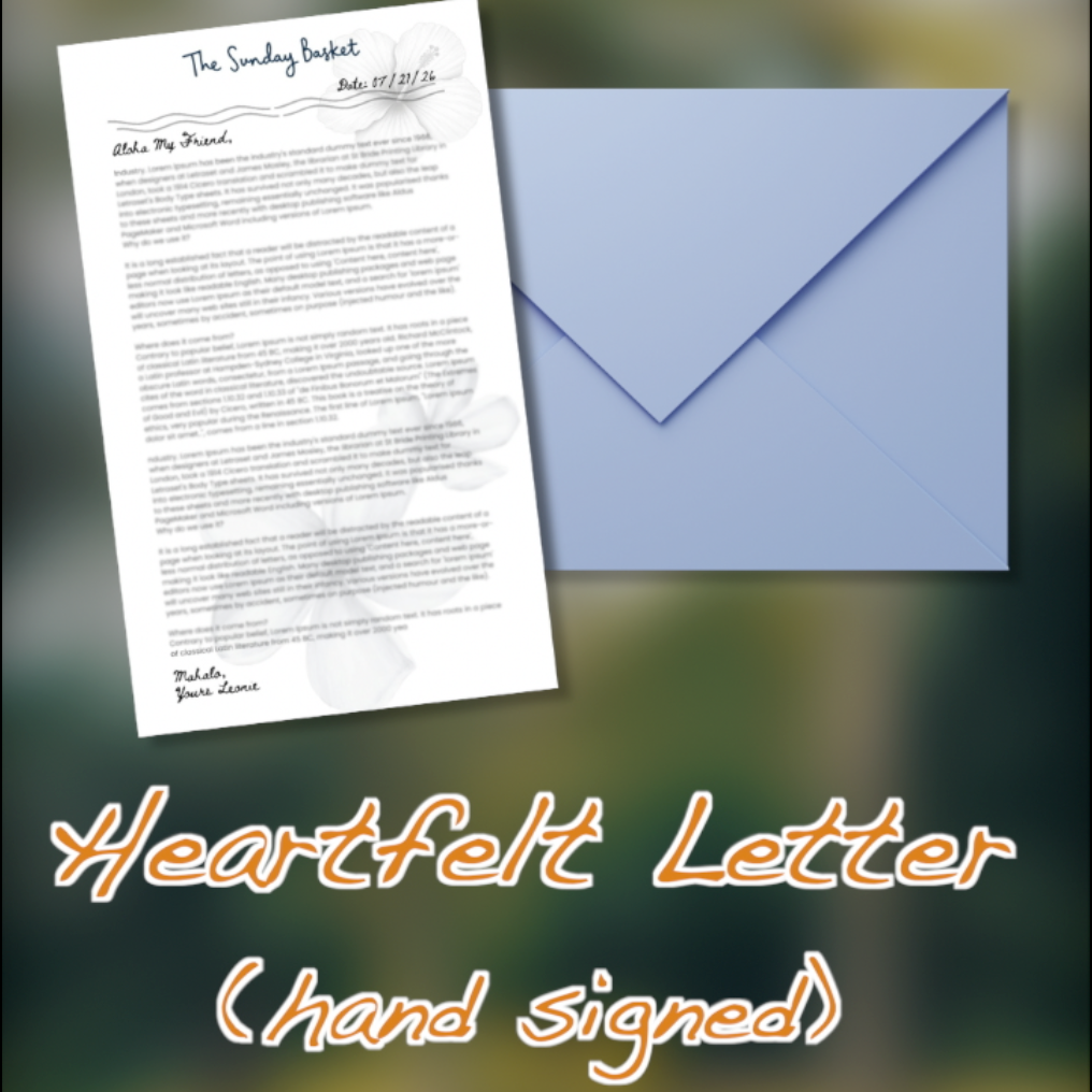 Mail Club August Edition