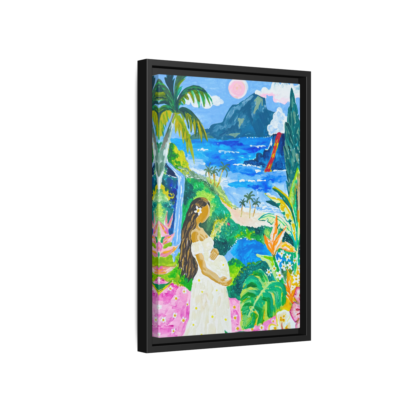 Babymoon in Big Island - Canvas Wall Art