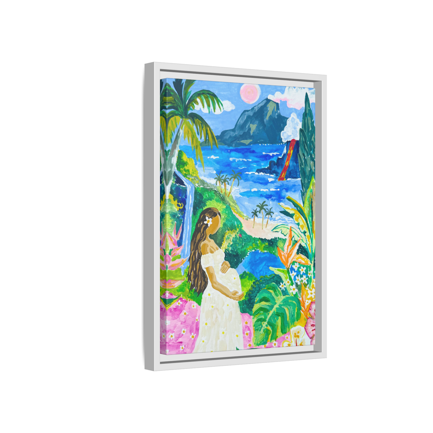 Babymoon in Big Island - Canvas Wall Art