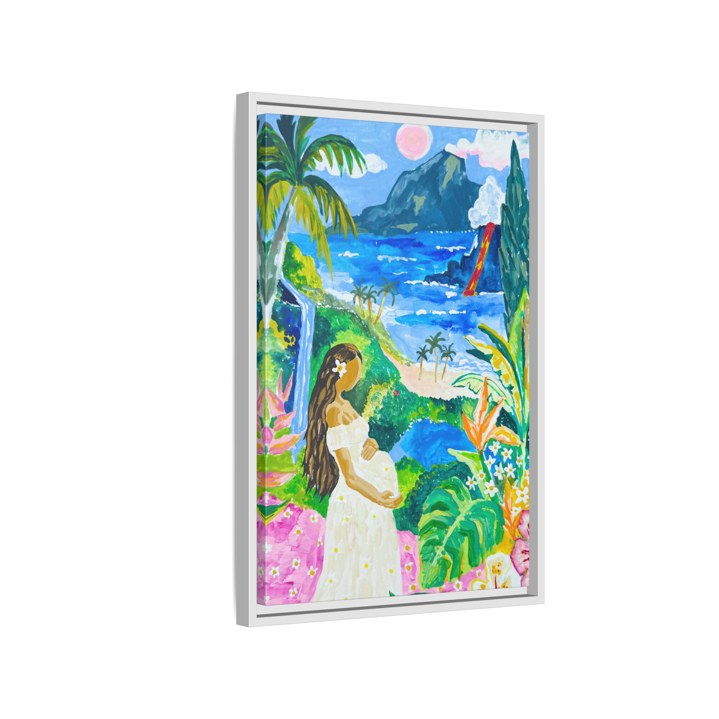Babymoon in Big Island - Canvas Wall Art