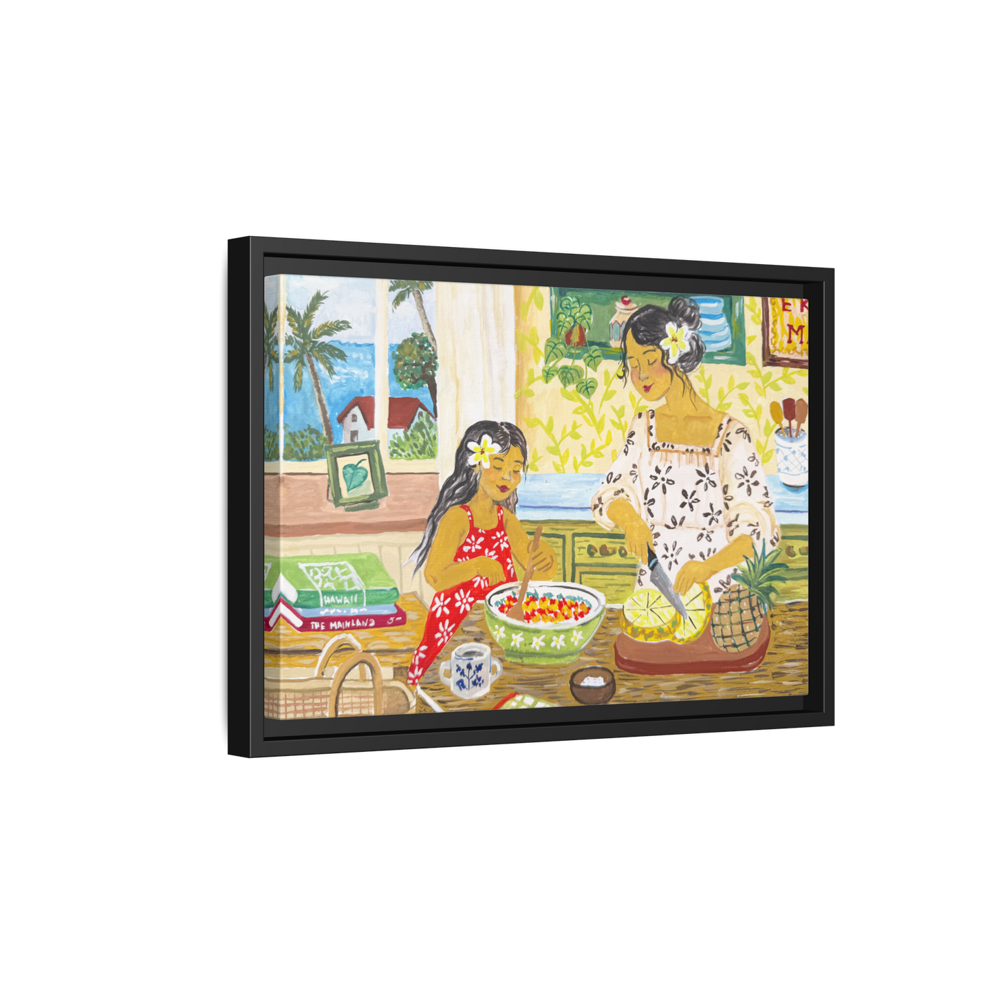 Aloha Sunday - Framed Canvas
