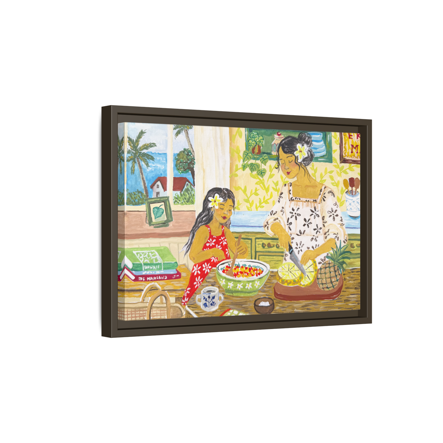 Aloha Sunday - Framed Canvas