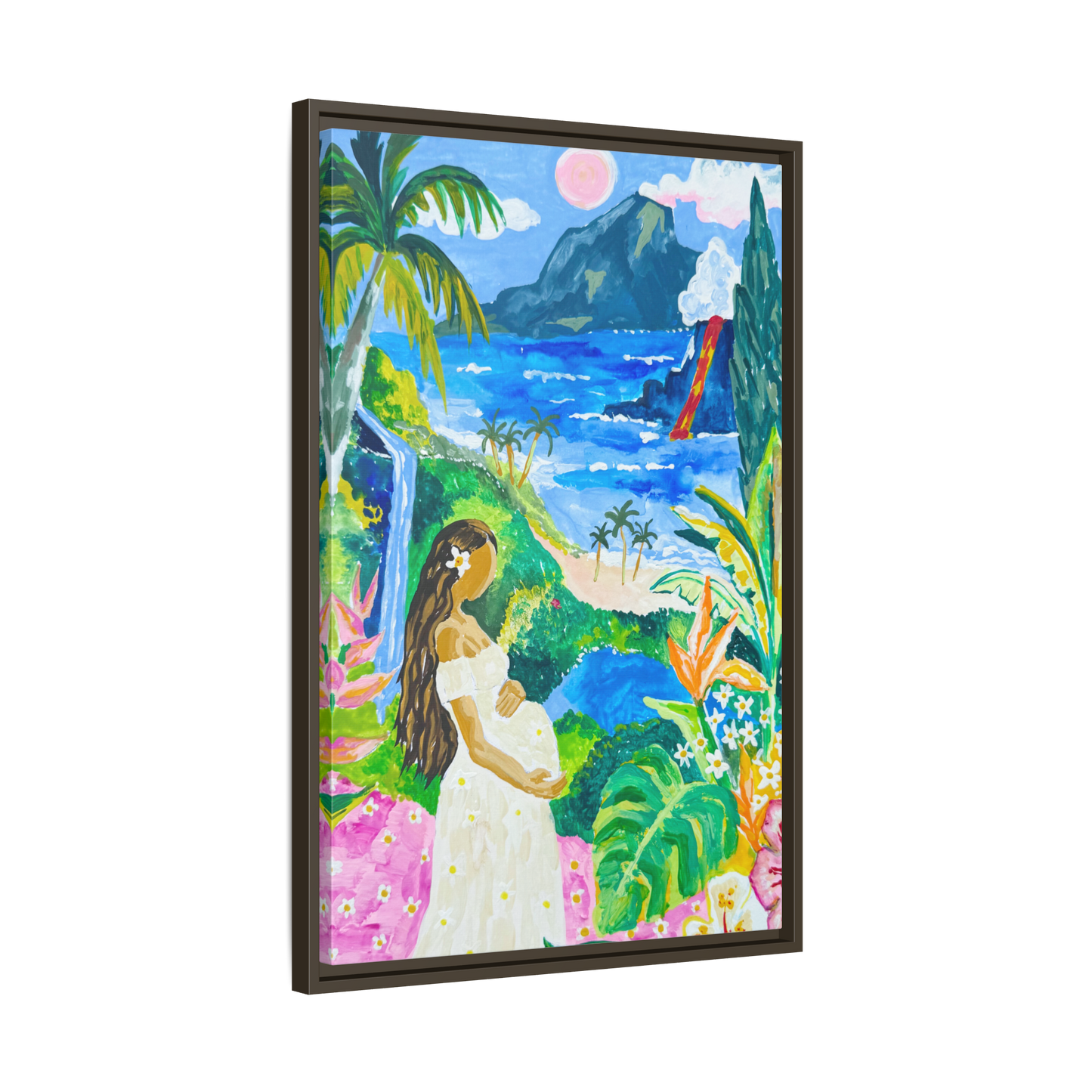 Babymoon in Big Island - Canvas Wall Art