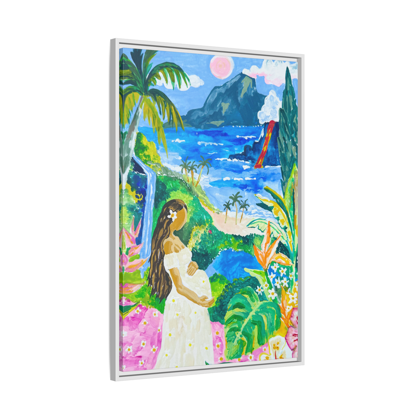 Babymoon in Big Island - Canvas Wall Art